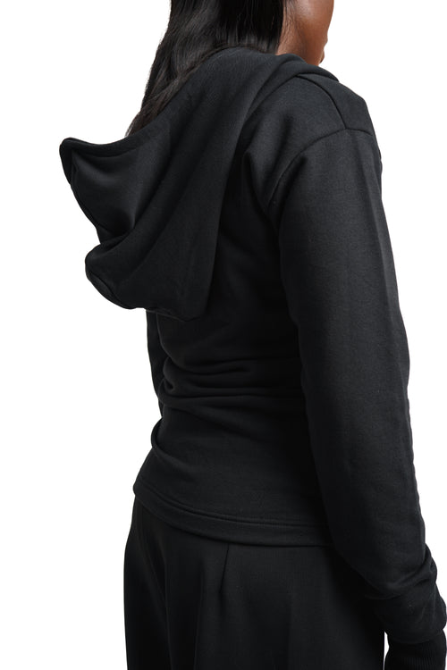 SWAN HOODED TOP
