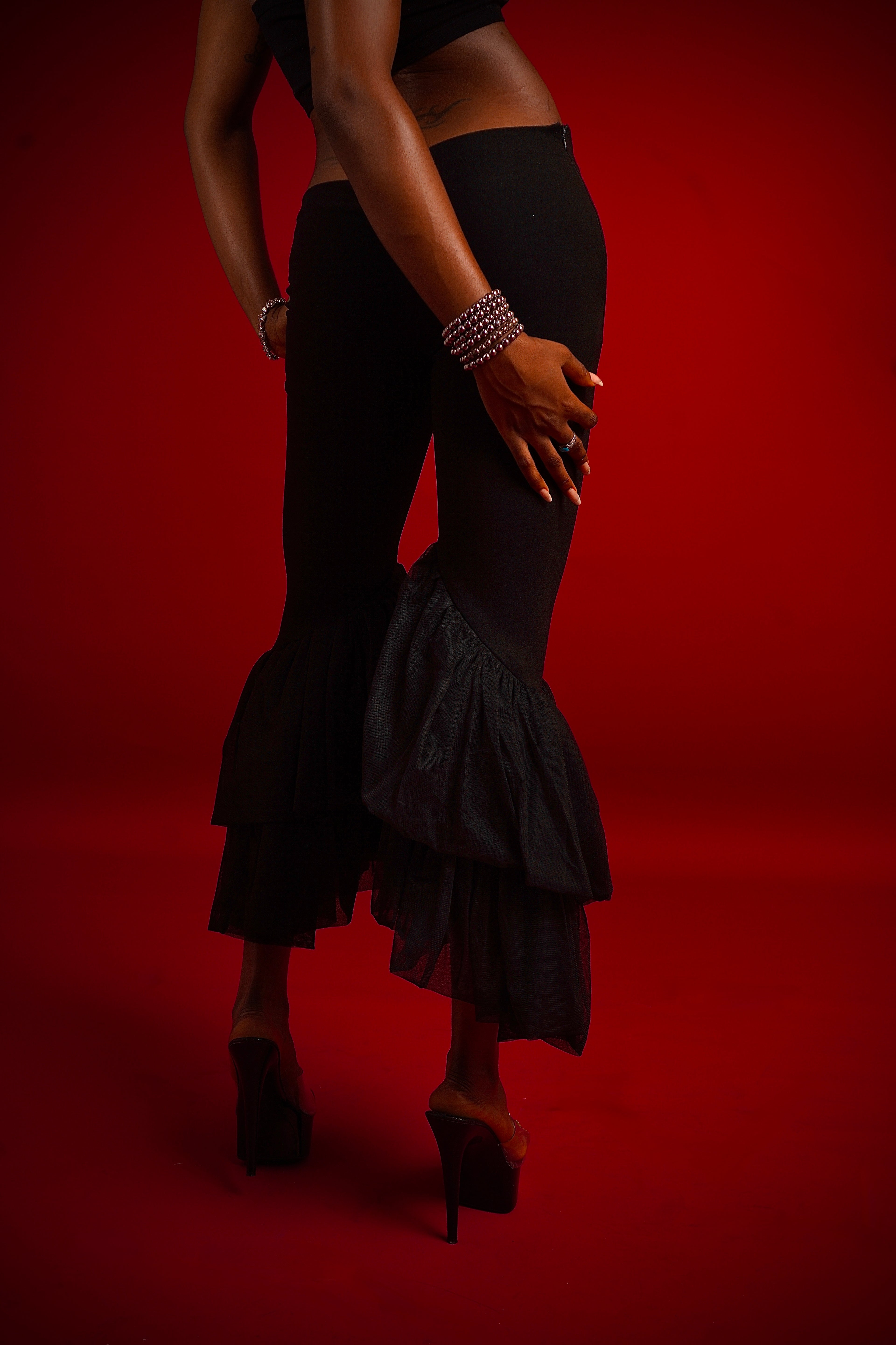 V FLARE TROUSER