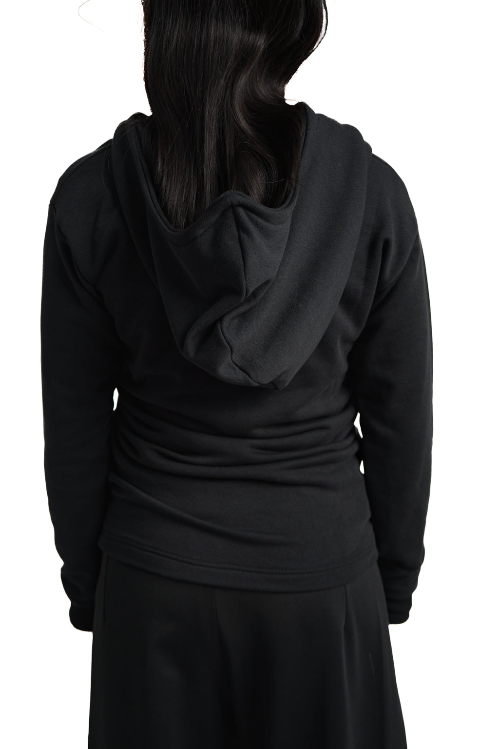 SWAN HOODED TOP