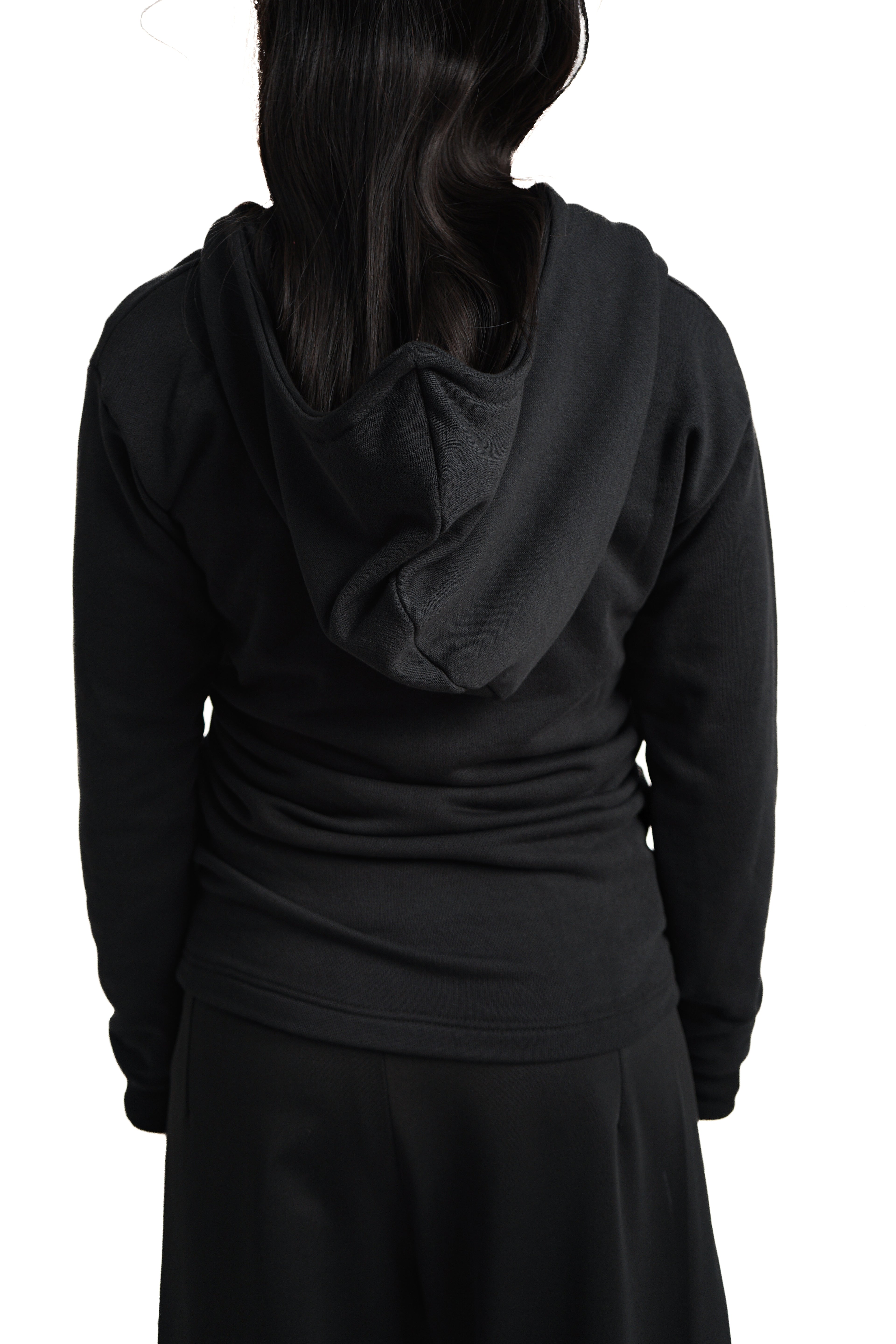 SWAN HOODED TOP
