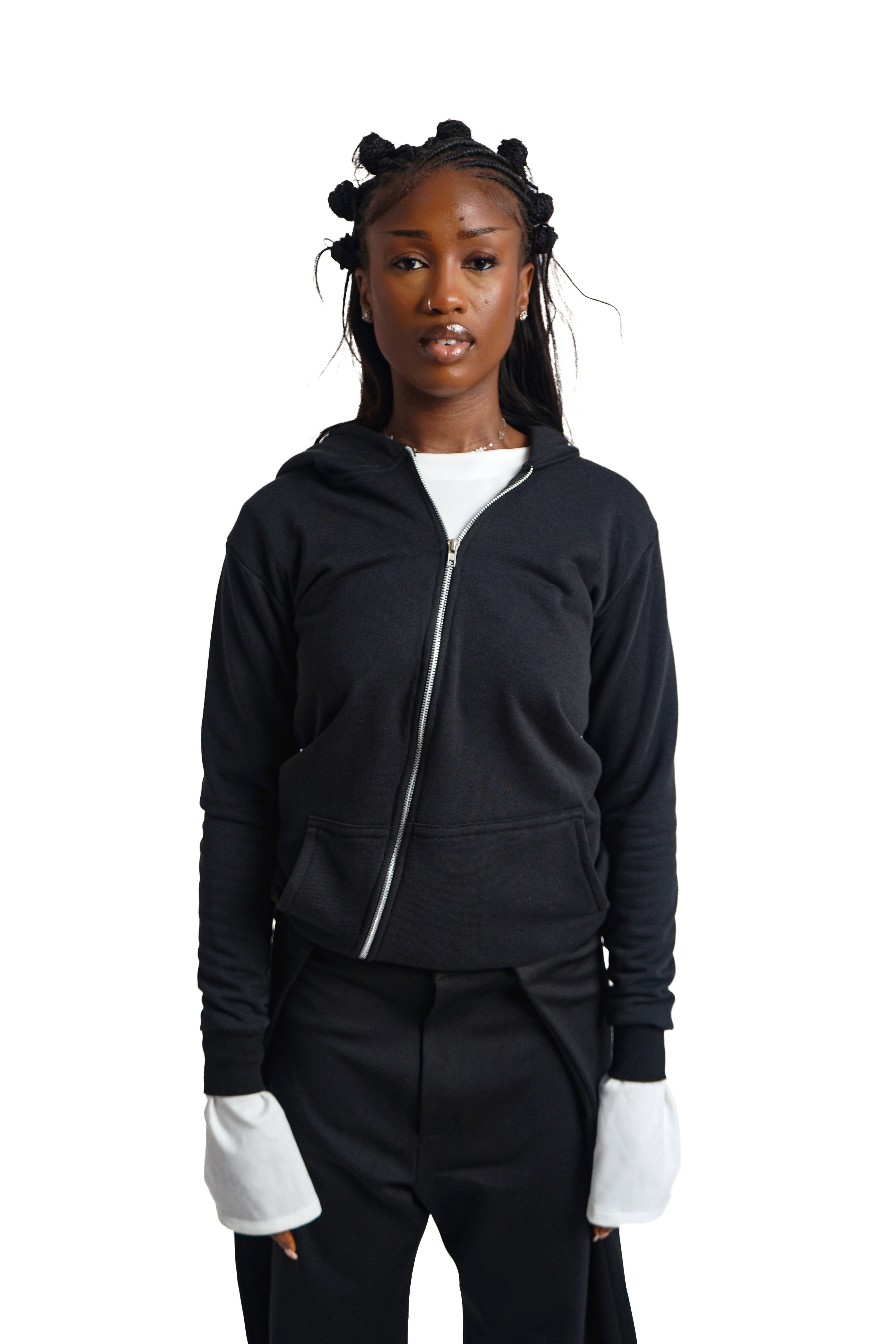SWAN HOODED TOP