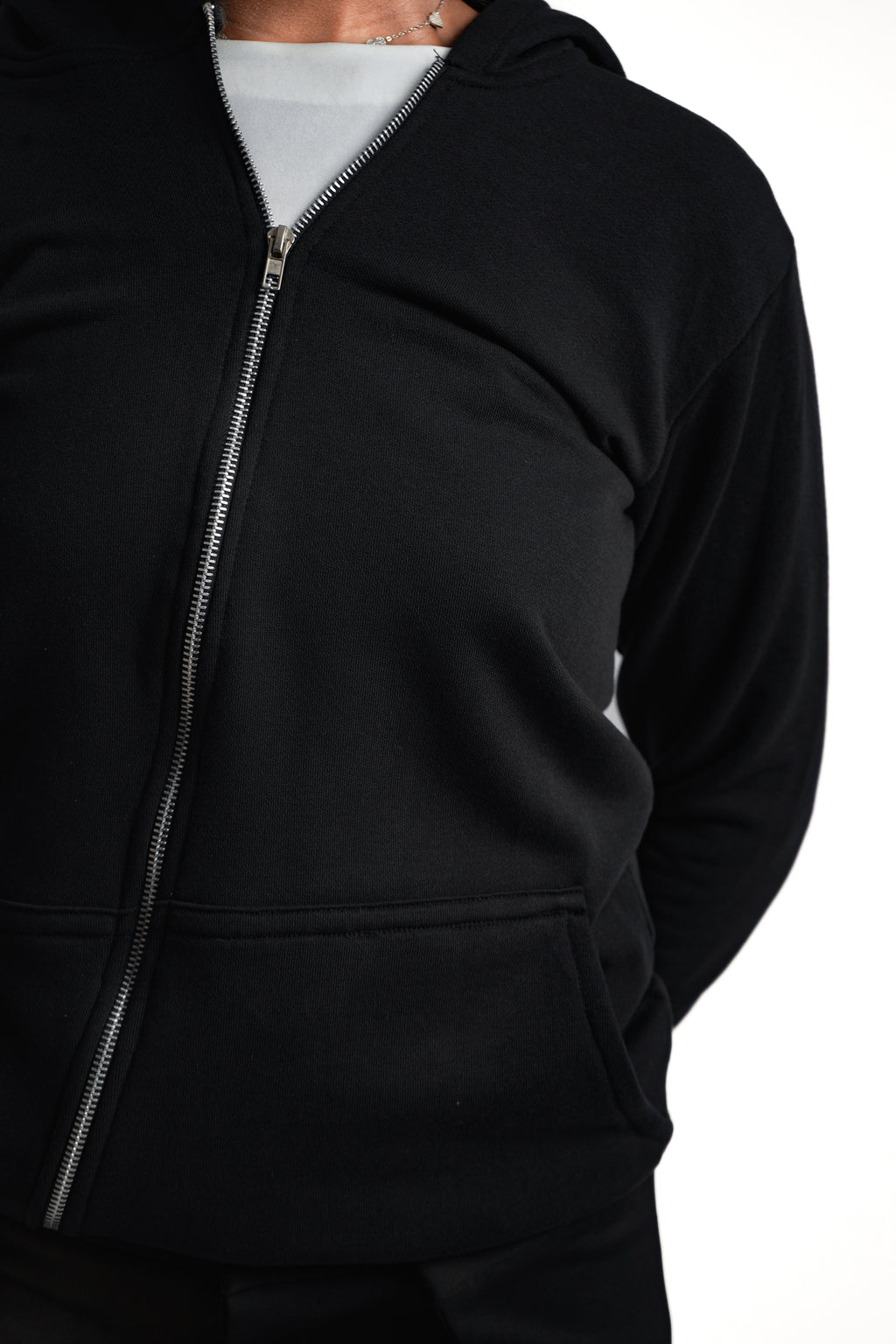 SWAN HOODED TOP