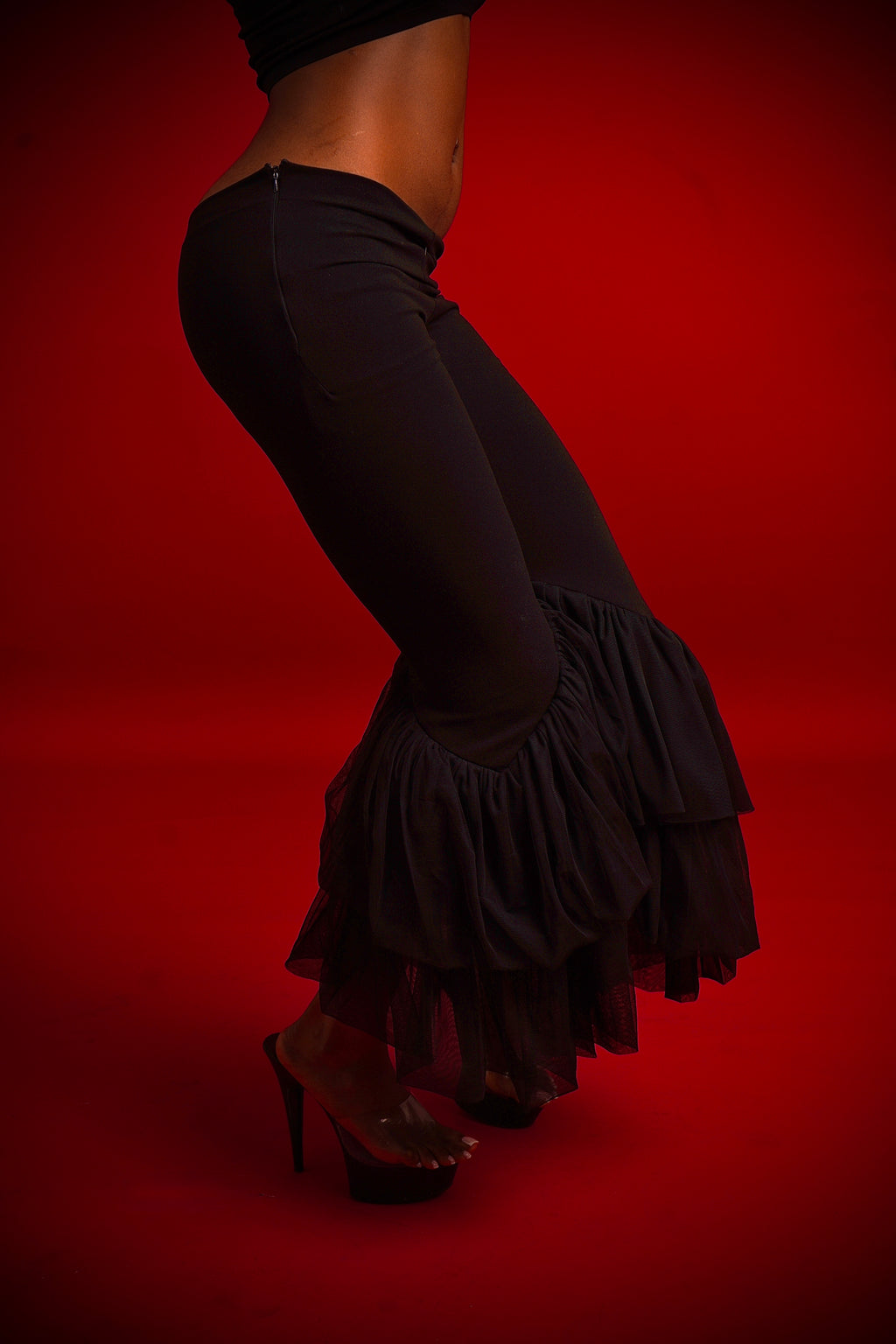 V FLARE TROUSER